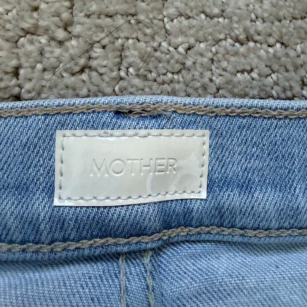 Mother Denim The Mid Rise Rmbler Zip Ankle Jeans Size 31 Ball's In Your Court - Picture 4 of 11